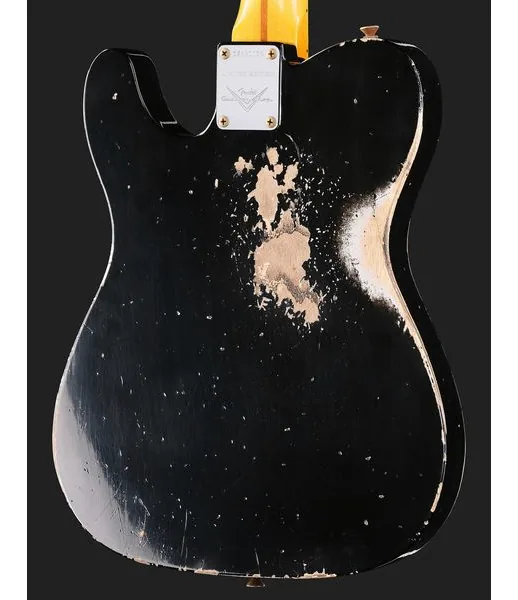 Fender LTD CuNife Tele HR Aged Black, detalj 5