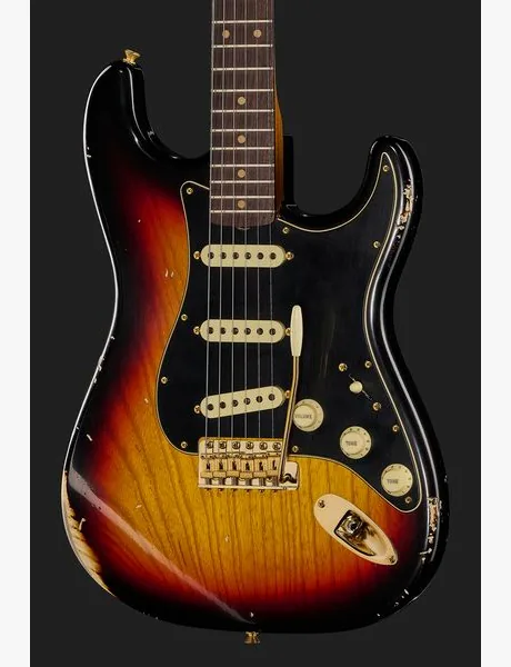 Fender LTD Custom '62 Strat RL BSB, detalj 4