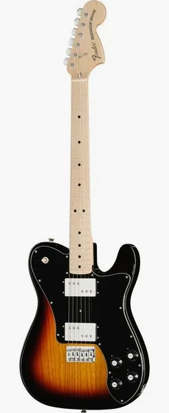 Fender MIJ Trad 70s Tele Deluxe 3TS forfra