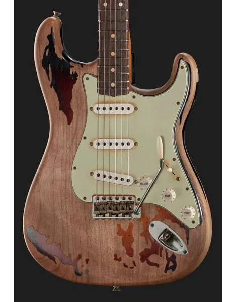 Fender Rory Gallagher Relic Strat, detalj 4