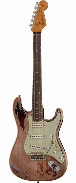 Fender Rory Gallagher Relic Strat forfra