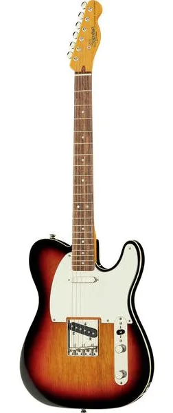 Squier CV 60s Custom Tele 3-SB forfra