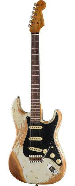 Fender Strat Roasted Dual-Mag OW LTD forfra