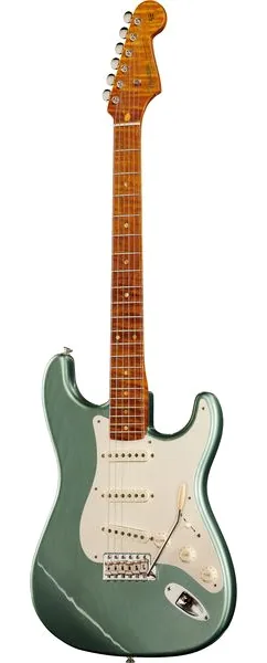 Fender Strat Roasted Pine CC ATGM forfra