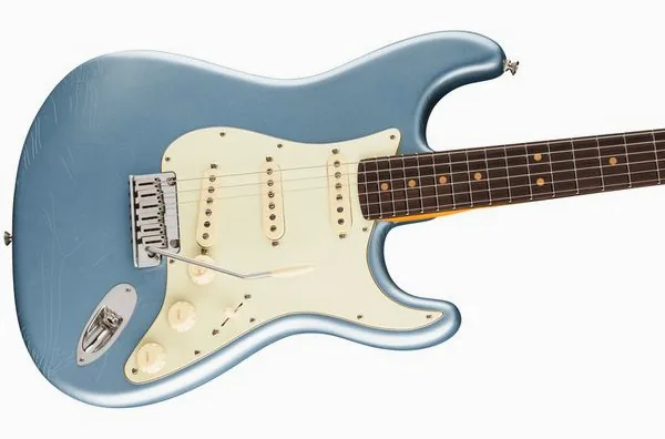 Fender Ultra Luxe 60s Strat RW IBM, detalj 4