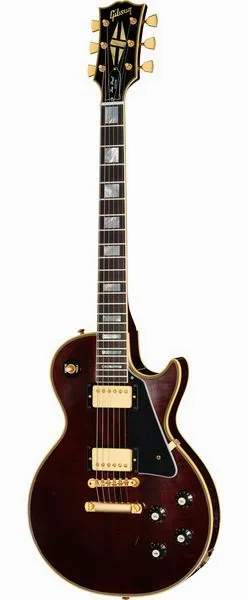 Gibson 64 Les Paul Custom Dark WN LA forfra
