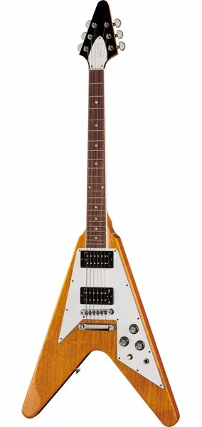 Gibson 70s Flying V Antique Natural forfra