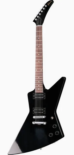 Gibson 80s Explorer Ebony forfra