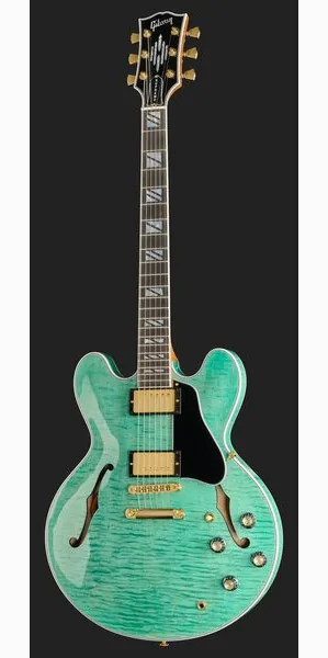 Gibson ES Supreme Seafoam Green, detalj 2
