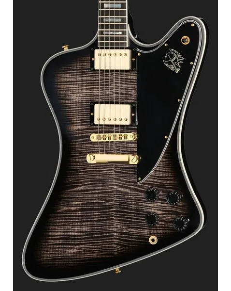 Gibson Firebird AAA Maple Cobraburst, detalj 4