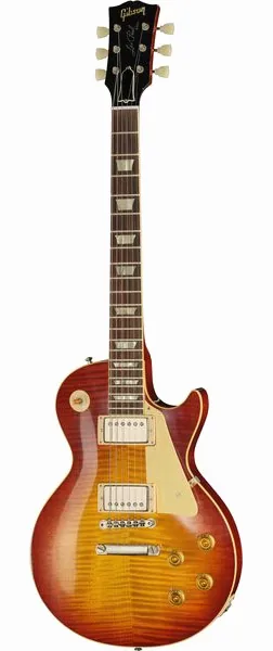 Gibson Les Paul 59 Cherry Teaburst LA forfra
