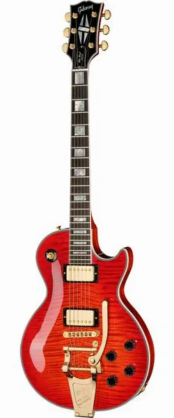 Gibson Les Paul C Bigsby HPT Firemist forfra