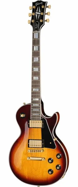 Gibson Les Paul Custom 70s Tobacco B forfra