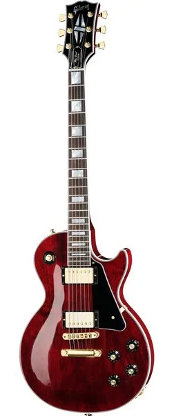 Gibson Les Paul Custom 70s Wine Red forfra