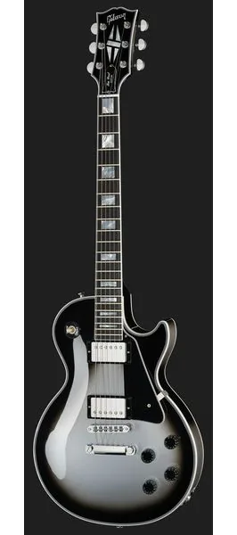 Gibson Les Paul Custom Silverburst CH, detalj 2