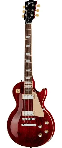 Gibson Les Paul Deluxe 70s Wine Red forfra