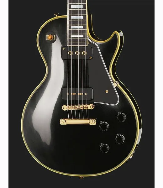 Gibson LP Custom 54 Black Beauty VOS, detalj 2