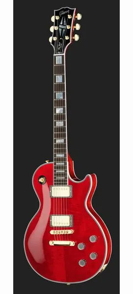 Gibson LP Custom HPT Trans Wine Red#1, detalj 2