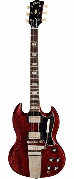 Gibson SG Standard ´64 Maestro CH VOS forfra