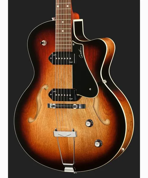 Godin 5th Ave Kingpin II VB, detalj 4