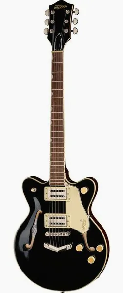 Gretsch G2655 STRML CB JR DC BLK forfra