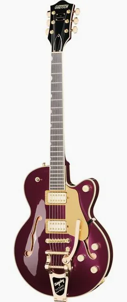 Gretsch Pro Broadkaster JR LX BLKBRY forfra