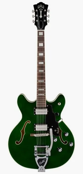 Guild Starfire Deluxe DC GVT EG, detalj 3