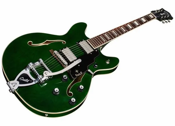 Guild Starfire Deluxe DC GVT EG, detalj 4
