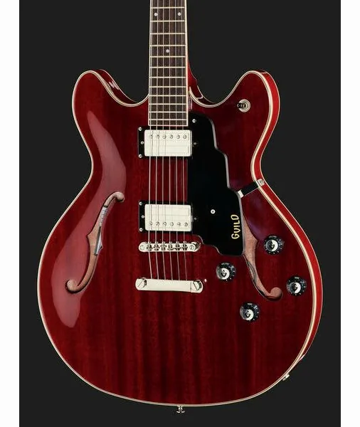 Guild Starfire I DC Cherry, detalj 4