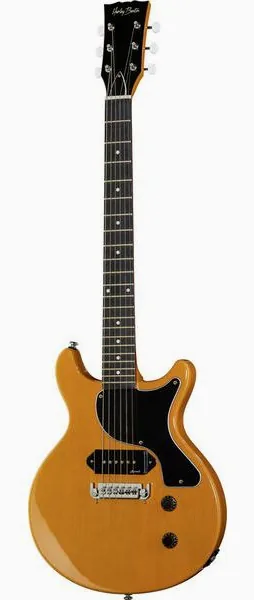 Harley Benton DC-Junior TV Yellow forfra