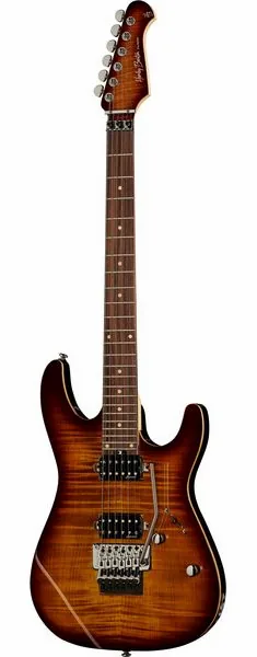 Harley Benton Fusion-III HH FR EB FBB forfra