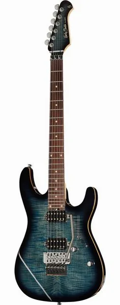 Harley Benton Fusion-III HH FR EB FBLB forfra