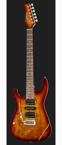 Harley Benton Fusion-III LH HSH EB FBB, detalj 2