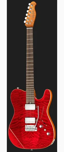 Harley Benton Fusion-T II HH RW QRB, detalj 2