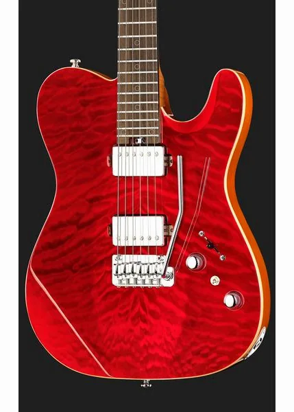 Harley Benton Fusion-T II HH RW QRB, detalj 4