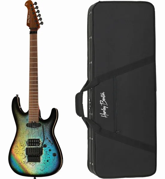 Harley Benton Guitar MAX Fusion HO w/Case forfra