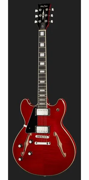 Harley Benton HB-35Plus LH Cherry w/Bag, detalj 2