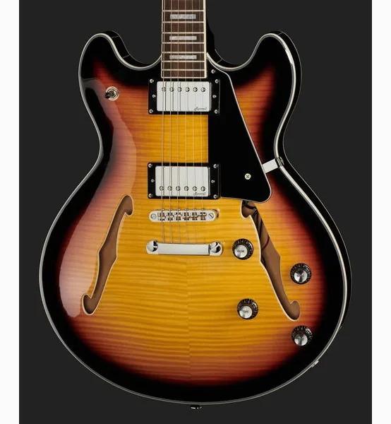Harley Benton HB-35Plus Vintage Burst, detalj 4