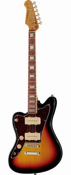 Harley Benton JA-60LH SB Vintage Series forfra