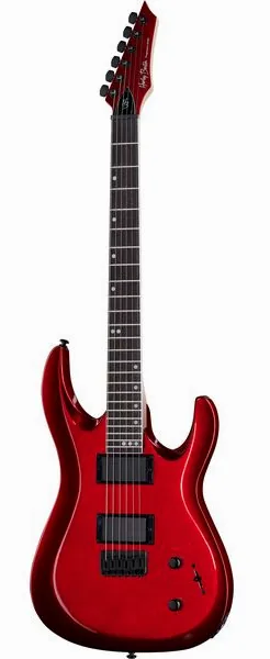 Harley Benton R-446 Blood Metallic forfra