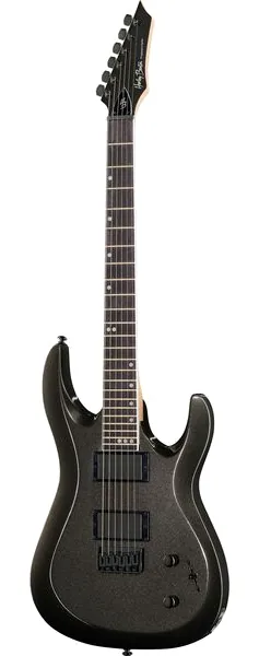 Harley Benton R-446 Graphite Metallic forfra