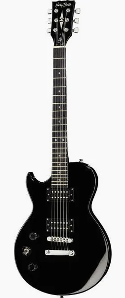Harley Benton SC-200LH BK Student Series forfra