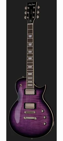 Harley Benton SC-Custom III Purple Burst, detalj 2