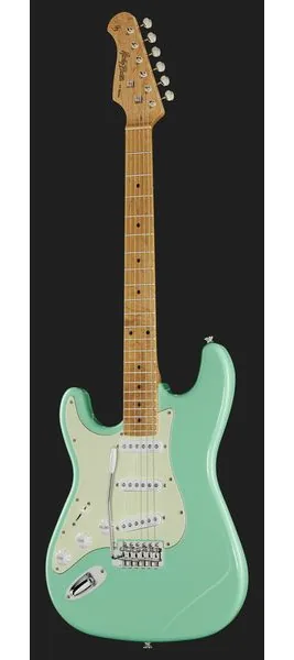 Harley Benton ST-62CC MN LH Seafoam Green, detalj 2