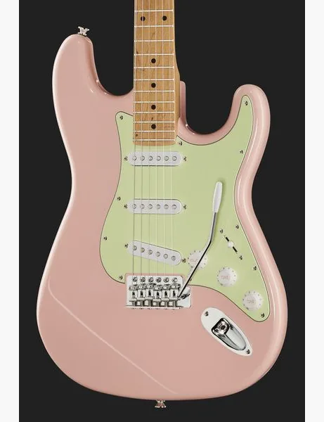 Harley Benton ST-62CC MN Shell Pink, detalj 4