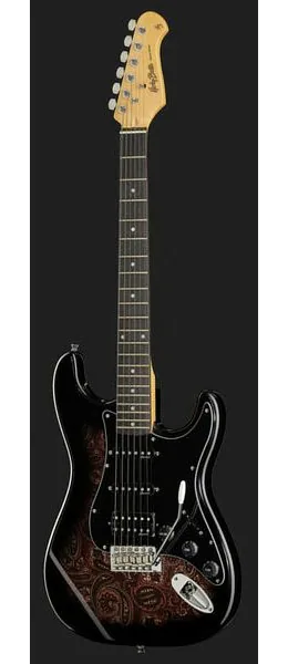 Harley Benton ST-70 Black Paisley, detalj 2