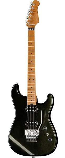 Harley Benton ST-80FR MN HH Lime Sparkle forfra