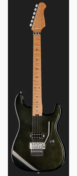 Harley Benton ST-80FR MN Lime Sparkle, detalj 2