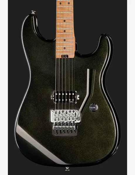 Harley Benton ST-80FR MN Lime Sparkle, detalj 4