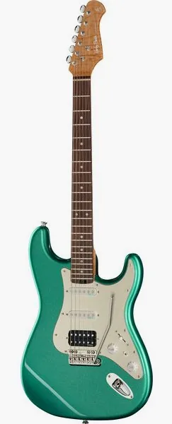 Harley Benton ST-Modern Carlos Asensio CGM forfra